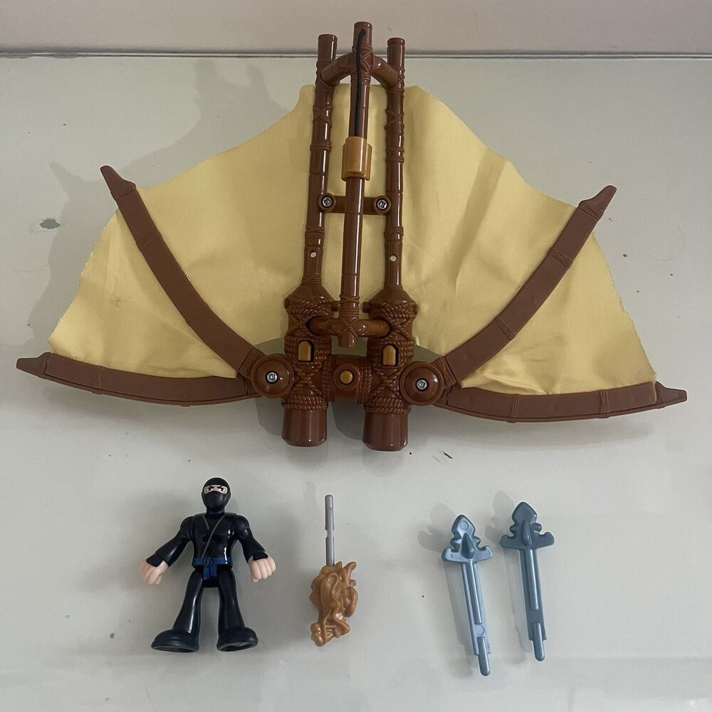 Imaginext Dragon Shooting Glider Missiles Projectiles Weapons Action Figure